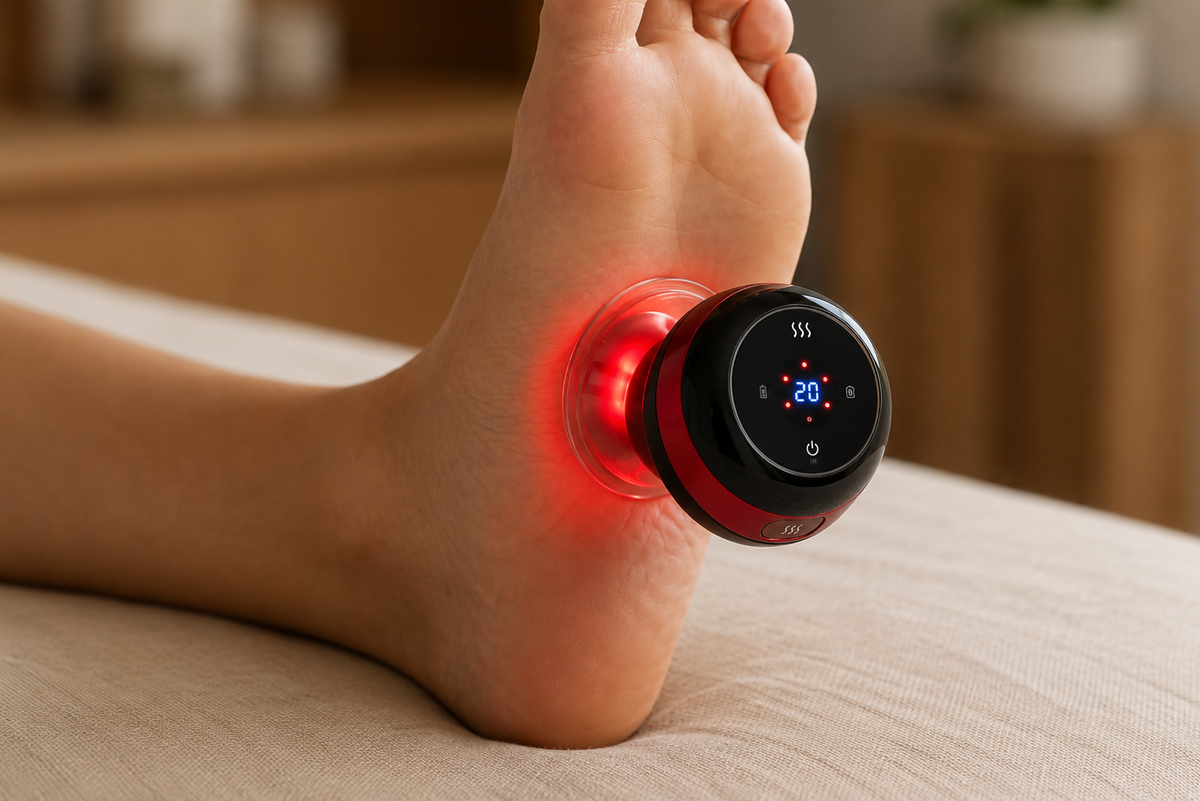 Löst die „verklebten“ Stellen hinter Plantarfasziitis