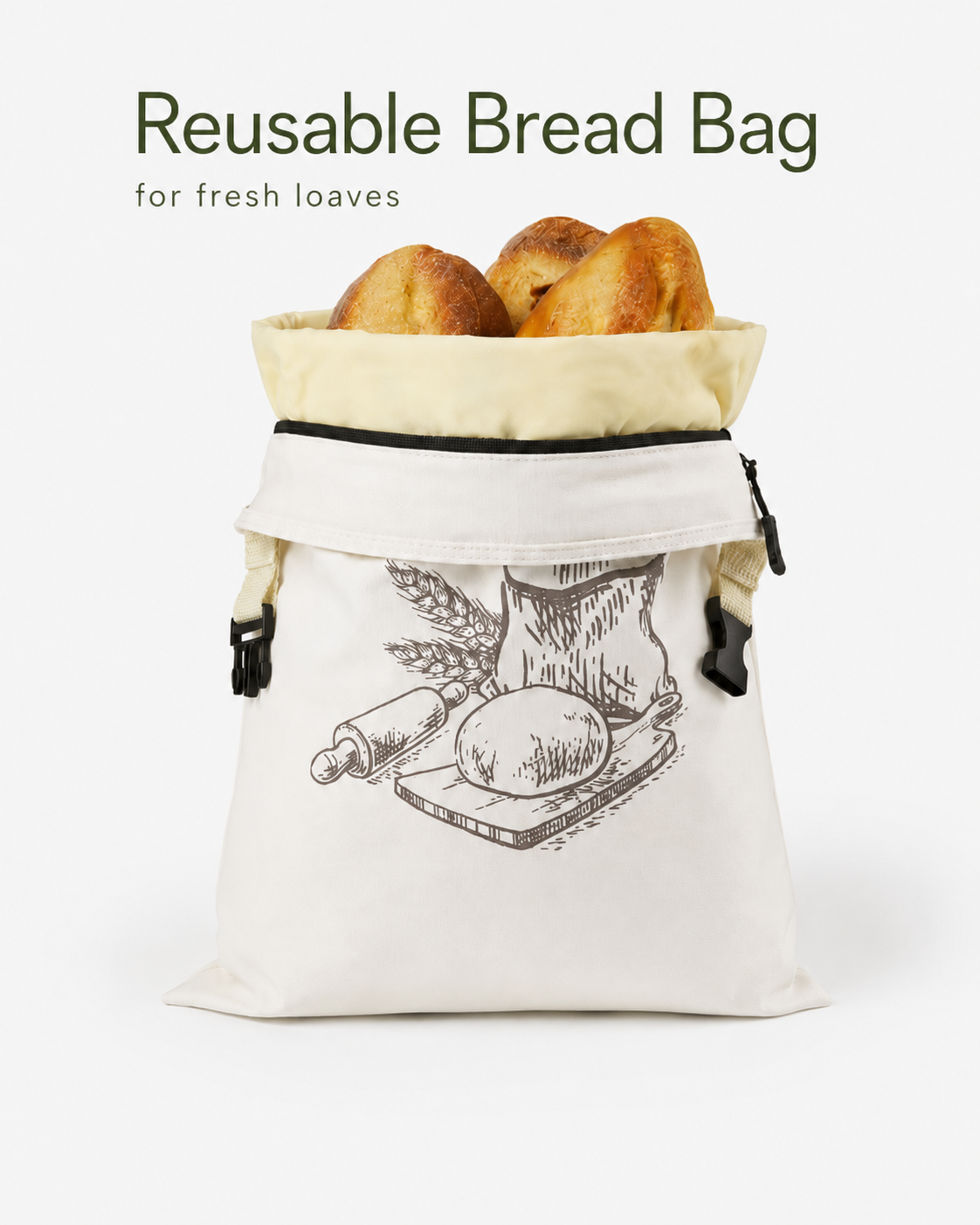 BakeFresh Bread Storage Bag